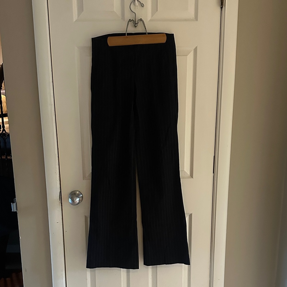 Theory Black Wide Leg Women's Pants